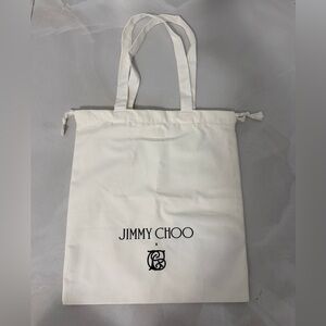 NEW Jimmy Choo x Crosby Studios Collab Canvas Tote Bag From Art Basal 2025